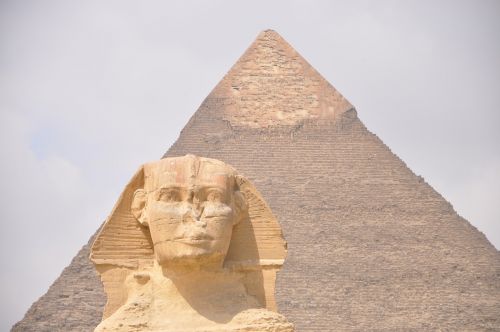 Egiptas, Sfinksas, Piramidė, Kairas, Duoti, Paminklas, Senovės