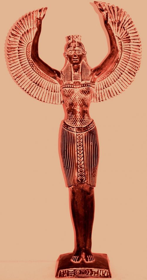 Egiptas, Isis, Egipto Statula