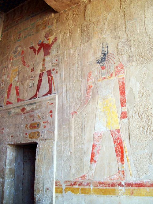 Egiptas, Hieroglifai, Šventykla, Hatshepsut, Kapo Paveikslai, Anubis