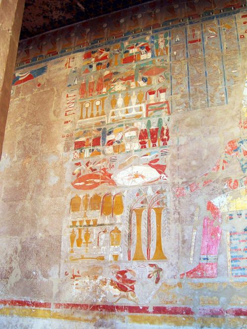 Egiptas, Hieroglifai, Šventykla, Hatshepsut, Kapo Paveikslai