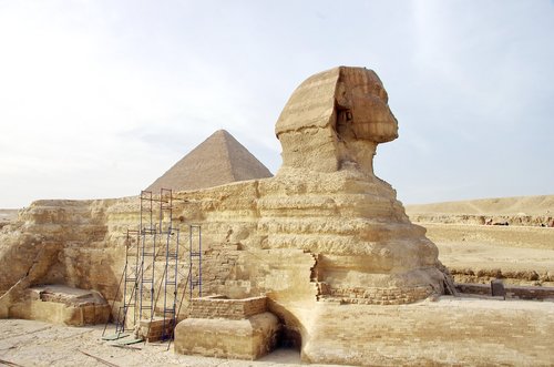 Egiptas,  Sphinx,  Gizeh,  Statula,  Archeologija,  Senovinis,  Liūtas,  Faraonas,  2500Ac,  Žvėrtakiai,  Kelionė,  Piramidė