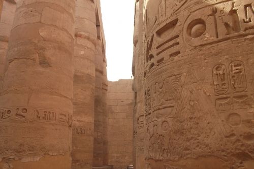 Egiptas, Senas, Įvedimas, Akmuo, Stulpelinė Šventykla, Istoriškai, Pastatas, Luxor, Stulpelis, Karnakas