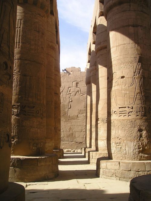 Egiptas, Luxor, Karnakas, Stulpelis, 99