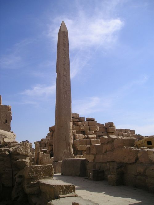 Egiptas, Luxor, Karnakas, Obeliskas