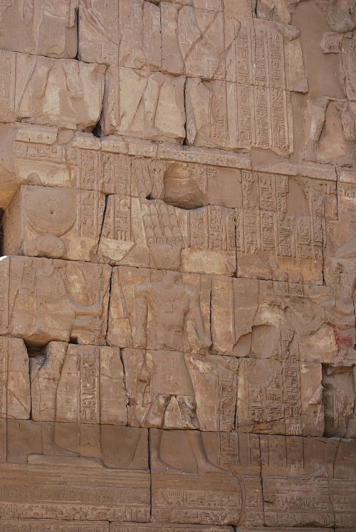 Egiptas, Hieroglifai, Šventykla