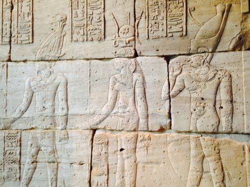 Egiptas, Senas, Hieroglifai, Muziejus, Akmuo, Skulptūra