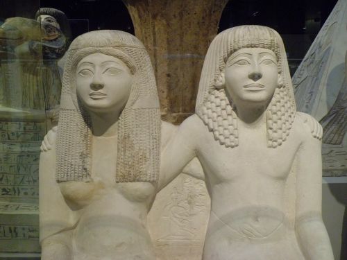 Egipto Muziejus, Torino, Egipto Statulos