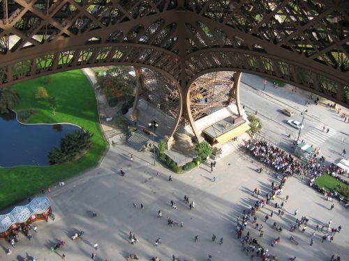 Eifelio Bokštas, Bokštas, Paris, France, Geležis, Perspektyva
