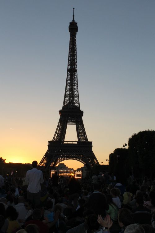 Eifelio Bokštas, Naktis, Eifelis, Paris, Kapitalas, Miestas, Alexandre Gustave Eiffel Architektas