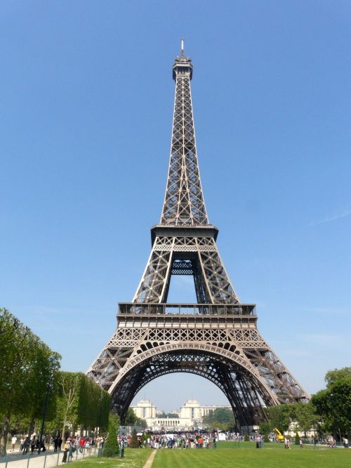 Eifelio Bokštas, Paris, France, Lankytinos Vietos, Plieno Konstrukcija