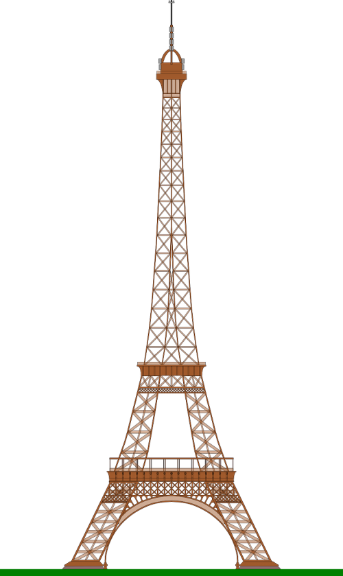 Eifelio Bokštas, Eifelis, Architektūra, Paminklas, Paris, Rodyti Vietą, Istorinis, Nemokama Vektorinė Grafika