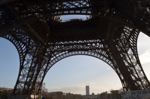 Eifelio Bokštas, Paris, France, Lankytinos Vietos, Plieno Konstrukcija
