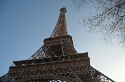 Eifelio Bokštas, Paris, France, Lankytinos Vietos, Paskirties Vietos, Plieno Konstrukcija