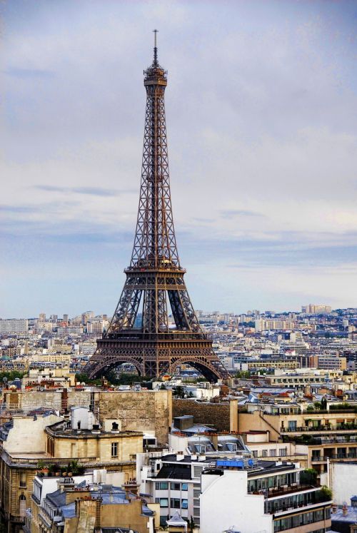 Eifelio Bokštas, Paris, France, Orientyras, Turizmas, Kelionė, Simbolis