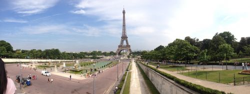 Eifelio Bokštas, Paris, Vaizdas, Kraštovaizdis