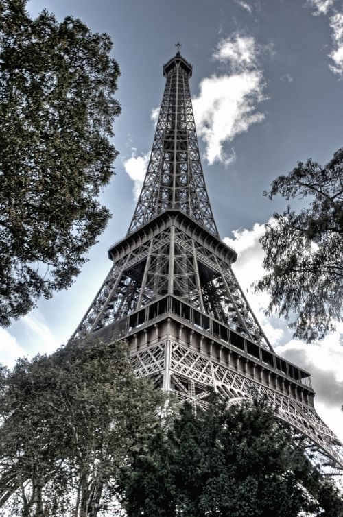 Eifelio Bokštas, Paris, France, Lankytinos Vietos, Architektūra, Pastatas