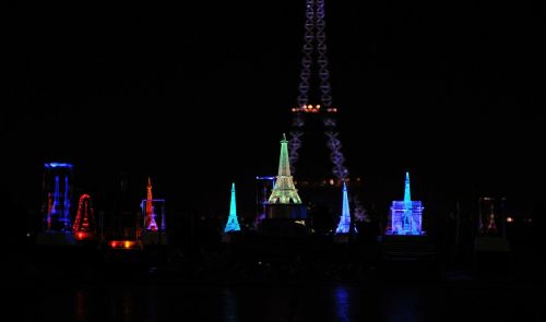 Eifelio Bokštas, Naktis, Atsiminimai, Architektūra, Paminklas, Paris, France