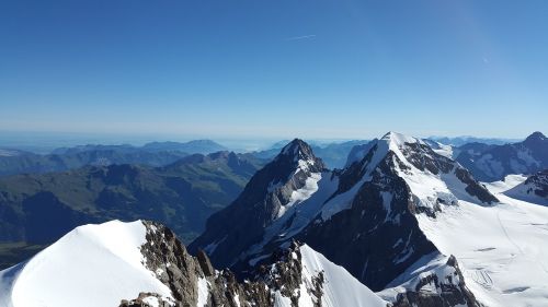 Eigeris, Vienuolis, Berni Oberland, Šveicarija, Alpių, Kalnai, Grindelwald, Gamta, Alpių Panorama, Vaizdas, Kalnų Peizažas, Ledynas