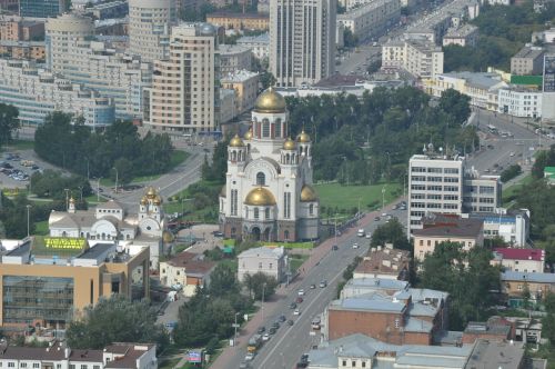Ekaterinburg, Rusija, Bažnyčia