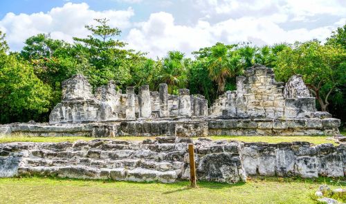 El Rey, Cancun, Meksika, Archeologiniai, Gamta, Senovės, Griuvėsiai, Architektūra, Rokas, Kraštovaizdis, Atogrąžų, Lauke, Pritraukimas, Vaizdingas