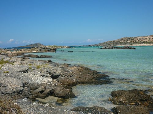 Elafonissi, Crete, Graikija, Viduržemio Jūros, Costa