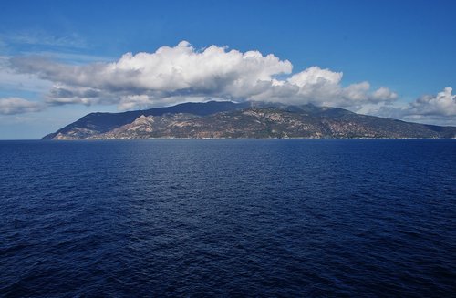 Elba,  Sala,  Jūra,  Dangus,  Debesis,  Panorama,  Viduržemio Jūros,  Mėlynas