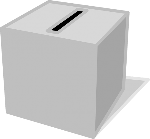 Rinkimai, Balsas, Dėžė, Balsavimas, Balsavimas, Meilė, Donorystė, Rinkimų Biuletenis, Nemokama Vektorinė Grafika