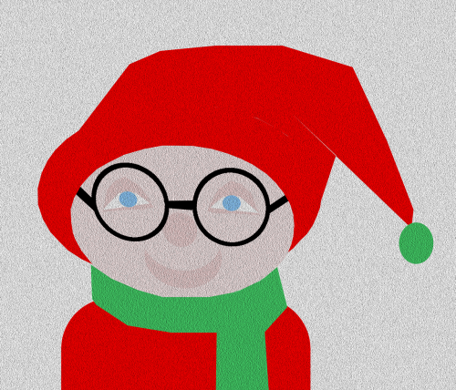 Elfas, Berniukas, Kalėdų Eglė