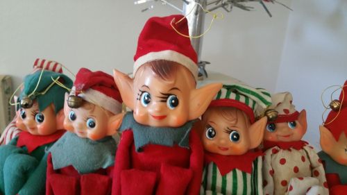 Lėlės,  Elfas,  Kalėdos,  Elfai,  Elfo Lėlės
