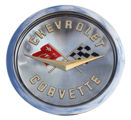 Emblema, Chevrolet, Corvette, Izoliuotas