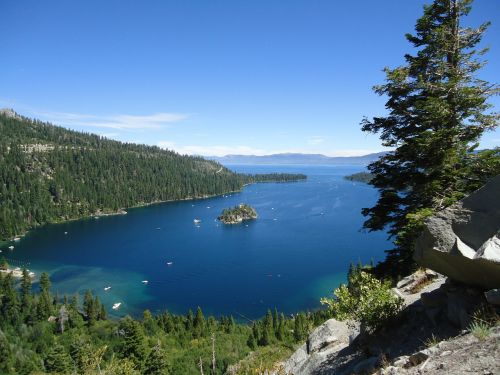 Smaragdo Įlanka, Ežeras Tahoe, Kalifornija