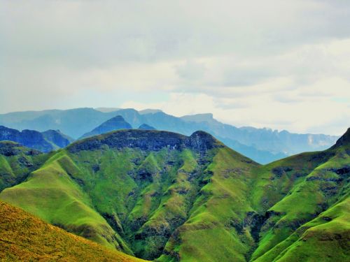 Kalnai,  Raukšlės,  Žalias,  Didingas,  Antena & Nbsp,  Peržiūra,  Smaragdiniai Kalnai,  Drakensbergas