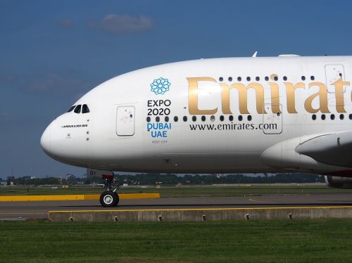 Emiratai,  Airbus A380,  Orlaivis,  Lėktuvas,  Lėktuvas,  Oro Uostas,  Reaktyvinis,  Technologija,  Schiphol