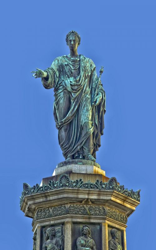 Imperator Francis Ii, Vienna, Austria, Statula, Skulptūra, Meno Kūriniai