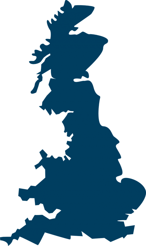 Anglija, Škotija, Jungtinė Karalystė, Uk, Žemėlapis, Žemė, Sala, Europa, Nemokama Vektorinė Grafika