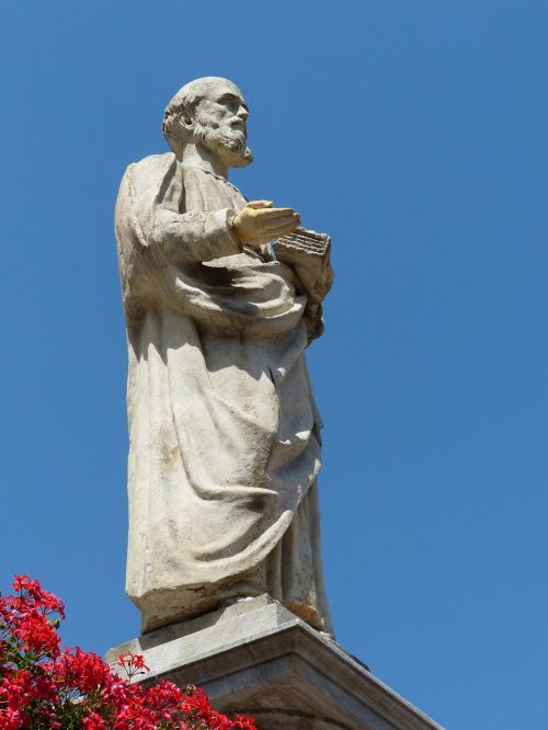 Entracque, Parapijos Bažnyčia, San Antonino Martire, Statula, Šventas