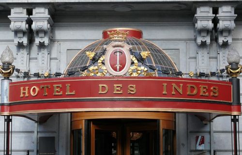 Įėjimas, Hotel Des Indes, Haga, Ilgai Voorhout