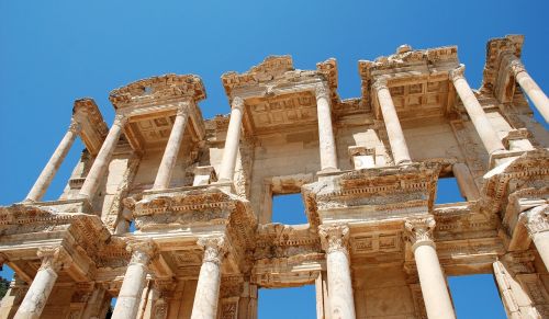 Efesas, Turkija, Selçuk, Akmuo, Roma, Senas, Kelionė, Graikų Kalba, Biblioteka, Celso
