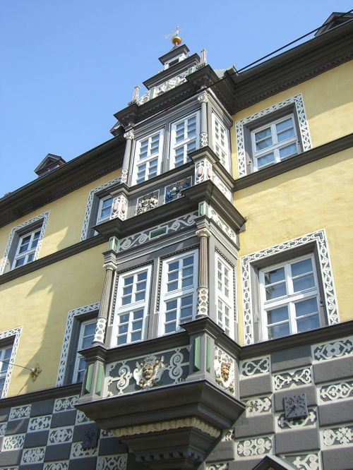 Erfurtas, Pastatas, Fasadas, Architektūra, Istoriškai, Namo Fasadas