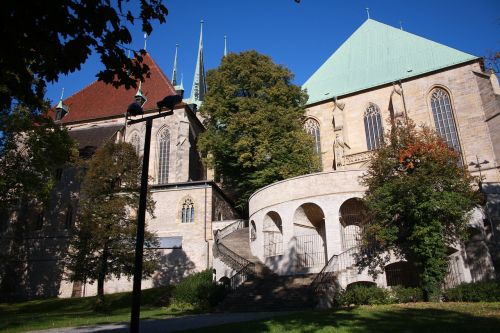 Erfurtas, Dom, Pastatas, Architektūra, Bažnyčia, Religija