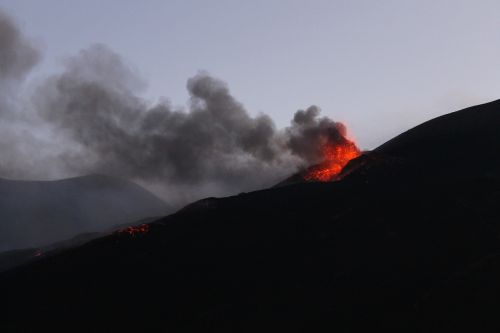 Išsiveržimas, Etna, Sprogimas, Vulkanas, Italy