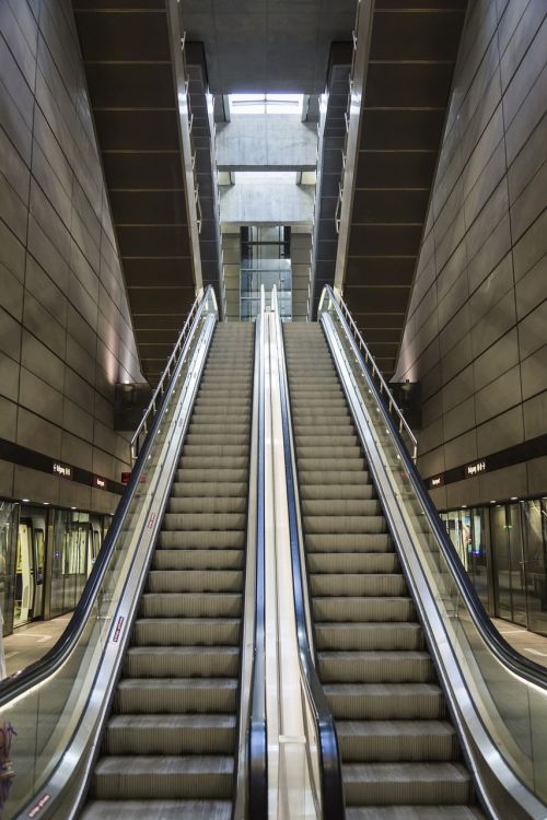 Eskalatorius,  Metro,  Laiptai,  Žingsniai