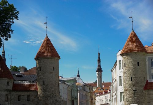 Estonia, Tallinn, Turai, Viduramžių Miestas