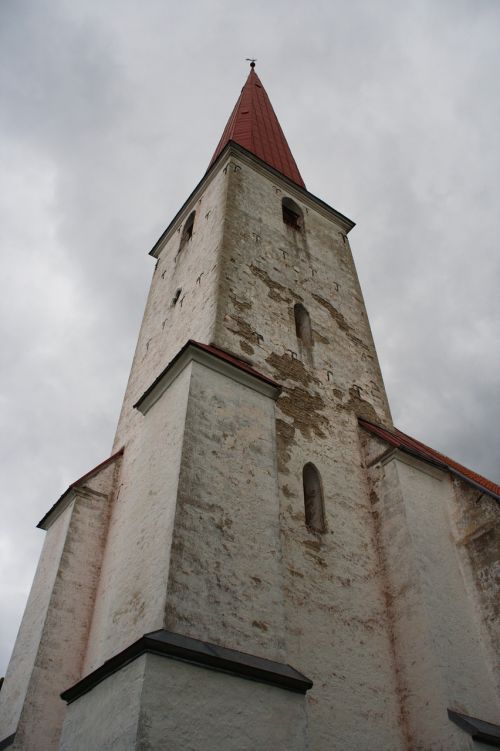 Estonia, Saaremaa, Kihelkonna, Bažnyčia, Šv. Mičelio Bažnyčia