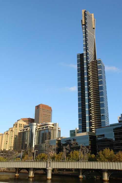 Eureka Skydeck 88 Bokštas, Melburnas, Dangoraižis, Miestas, Metropolis, Butas, Orientyras, Australijos Orientyras
