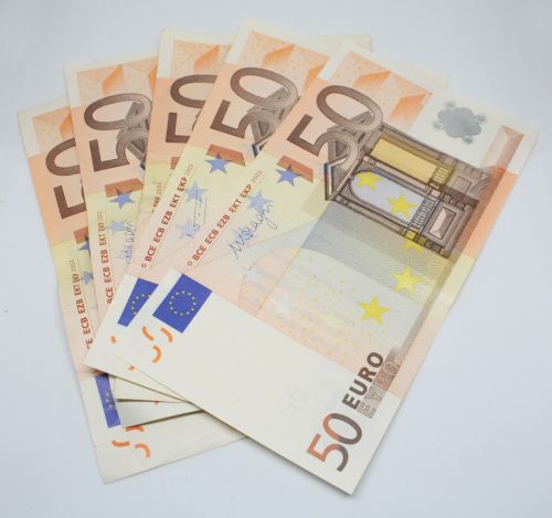 Euras, Pinigai, Turtingas, Italy, Italijos Respublika, Turtas, Sąskaitos, 50 Eurų