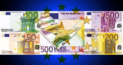 Euras, Krūva, Europa, Eu, Europos Sąjunga, Pinigų Sąjunga, Pinigai, Valiuta, 500, Euro Ženklas, Dolerio Kupiūra, Sąskaitos, Popieriniai Pinigai, Finansai, Vertė, Sumokėti, Atrodo, Daug