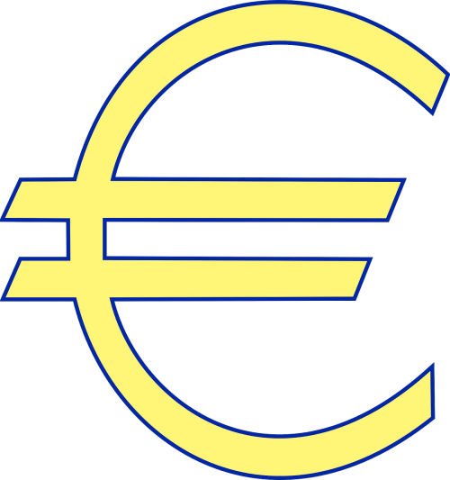 Euras, Valiuta, Ženklas, Europietis, Pinigai, Euro Zona, Keistis, Turgus, Finansai, Simbolis, Nemokama Vektorinė Grafika