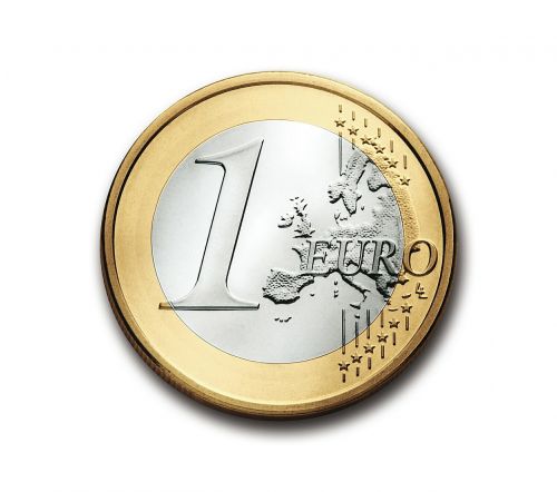Euras, 1, Moneta, Valiuta, Europa, Pinigai, Turtas, Verslas, Finansai, Pelnas, Pajamos, Bankas, Indėlis, Paskata, Investicijos