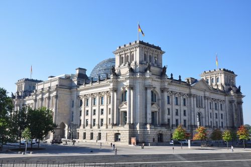 Reichstagas, Berlynas, Vokietija, Europa, Vista